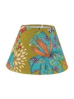 EMPIRE Lampskärm 22/11cm Kimono Olivgrön