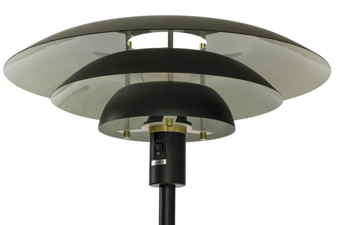 EPSILON Golvlampa 150cm Svart