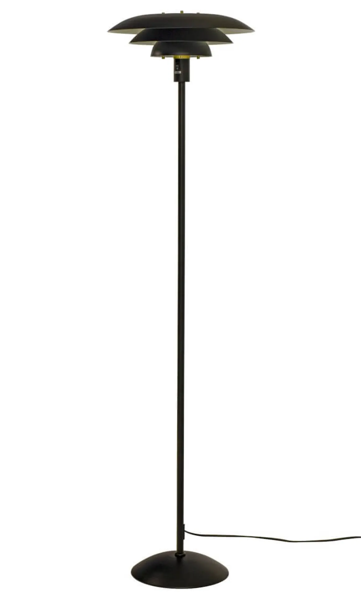 EPSILON Golvlampa 150cm Svart