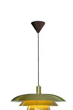 EPSILON Taklampa 45cm Matt Mässing