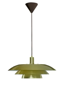 EPSILON Taklampa 45cm Matt Mässing