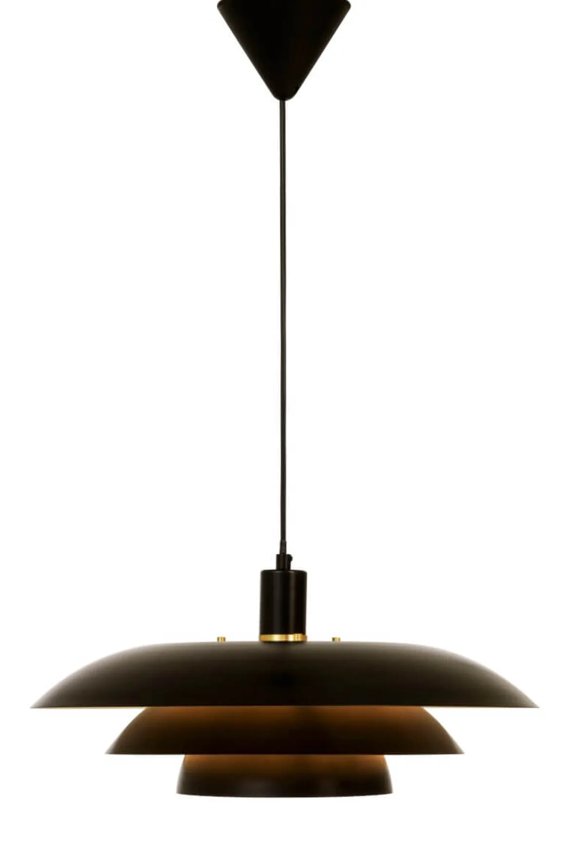 EPSILON Taklampa 45cm Svart