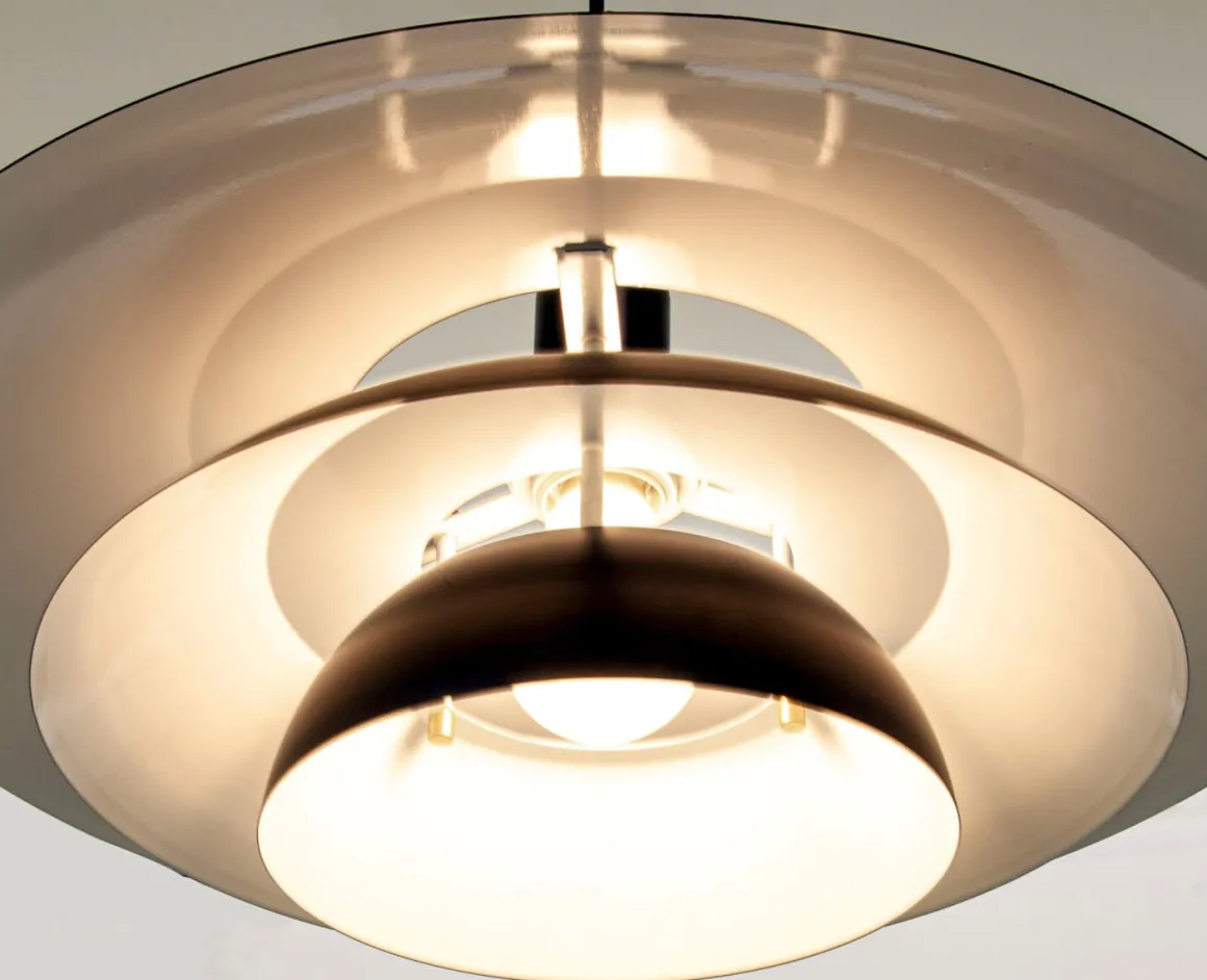 EPSILON Taklampa 45cm Svart