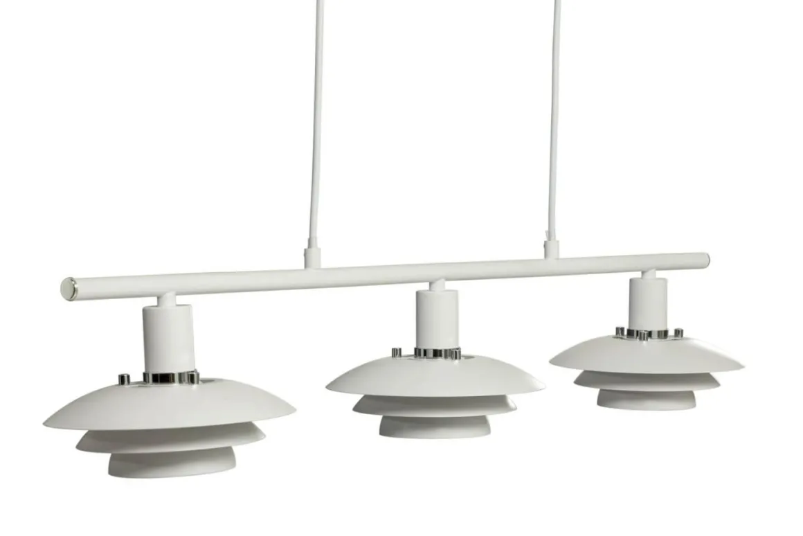 EPSILON Taklampa 86cm Vit