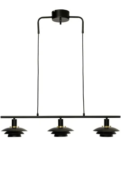 Epsilon Takpendel 86cm Svart/Guld/Krom