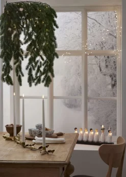 ERNA Krans 50cm 80LED Grön IP44