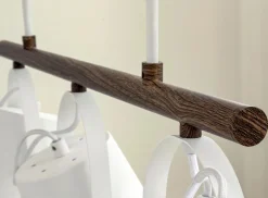 ESPRESSO Taklampa 3:a 71cm Vit/Brun