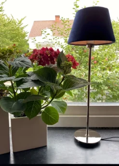 ESTER Lampfot 43cm Silver