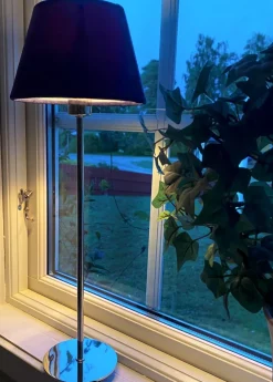 ESTER Lampfot 43cm Silver