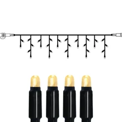 EXTRA SYSTEM 24 Istappsslinga 3m 49LED Varmvit/Svart IP44