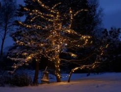 EXTRA SYSTEM 24 Ljusslinga 5m 49LED Varmvit/Svart IP44