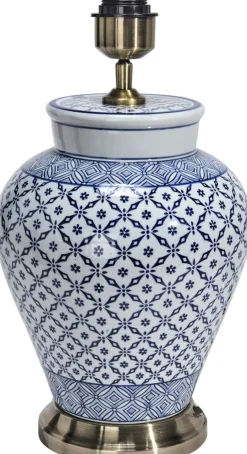 FANG HONG Lampfot 38cm Blå