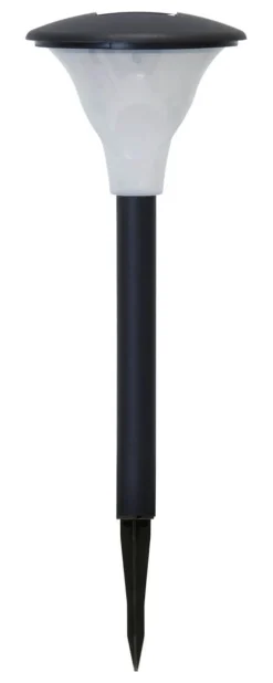 FARO 3-PACK Solcells-Pollare 26cm Svart