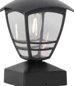 FELIX Solcellsdekoration 19cm Svart