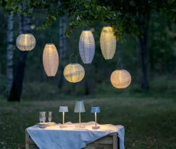 FESTA Solcellsdekoration 40cm Grön