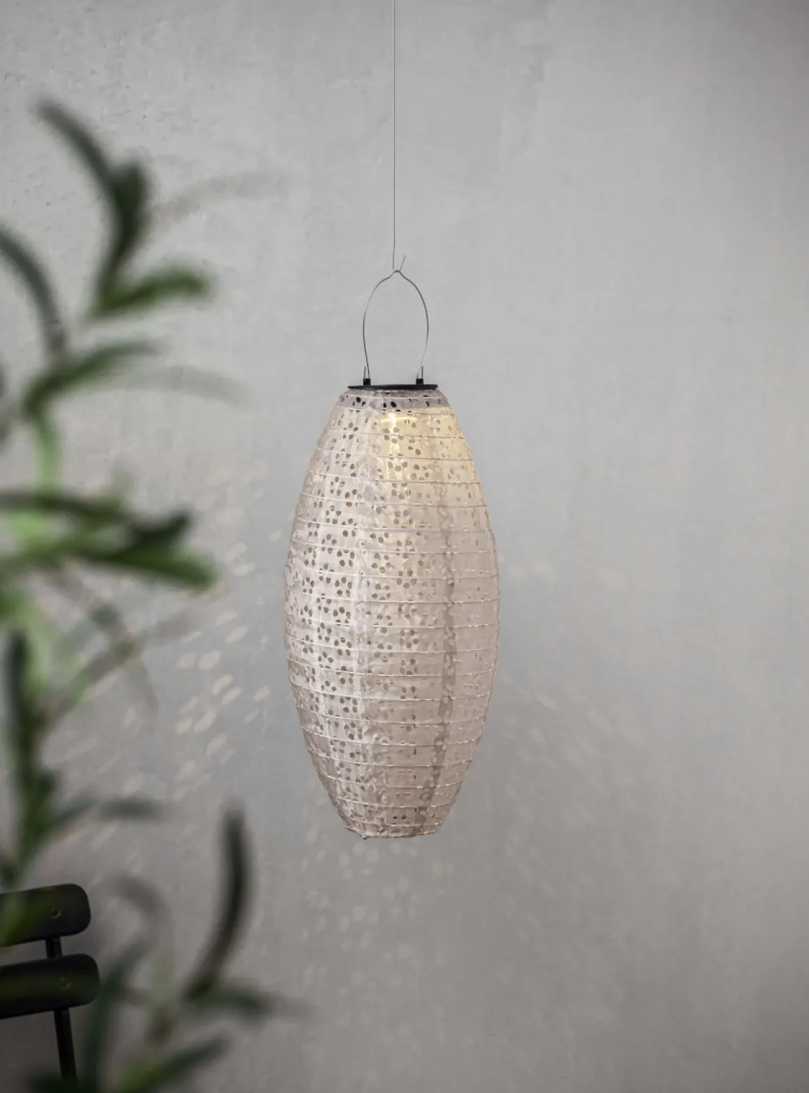 FESTA Solcellsdekoration 40cm Beige