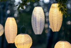 FESTA Solcellsdekoration 25cm Grön