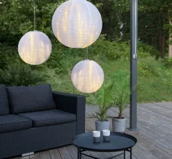 FESTIVAL Lampskärm Inom/Utomhus 40cm Vit