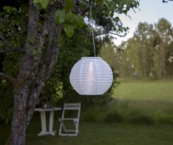 FESTIVAL Solcellsdekoration 25cm Vit