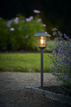 FILIPPA Solcells-pollare 50cm Grafit IP44