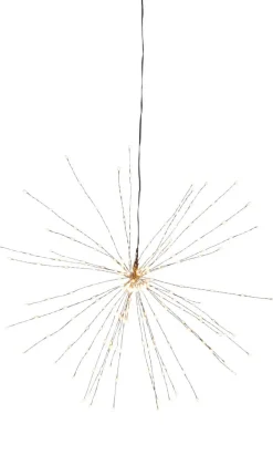 FIREWORK Hängande dekoration 45cm 200LED Svart
