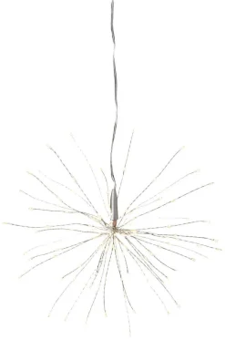 FIREWORK Hängande dekoration 26cm Varmvit/Silver