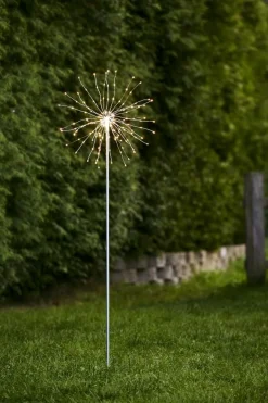 FIREWORK Utedekoration 110cm 160LED Silver IP44