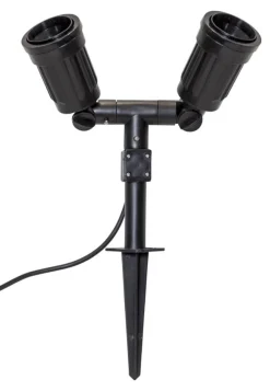 FIXTURE Spotlight Utomhus 27cm Svart IP44