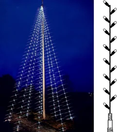 Flaggstångbelysning Reservslinga Varmvit & Kallvit Flagpole-Tree