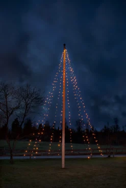 FLAGGSTÅNGSBELYSNING Golden Warm White 7m 360LEDIP44