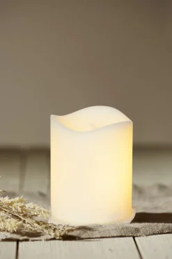 FLAME CANDLE LED Gravljus 7cm Vit IP44