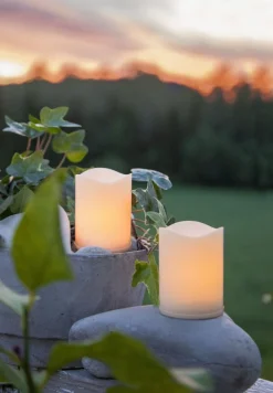 FLAME CANDLE LED Gravljus 7cm Vit IP44