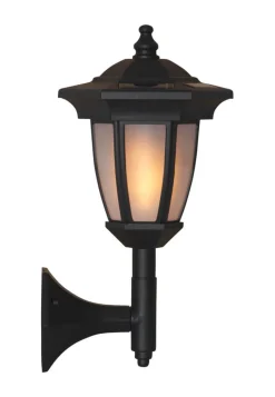 FLAME Solcellsdekoration 63cm Svart IP44