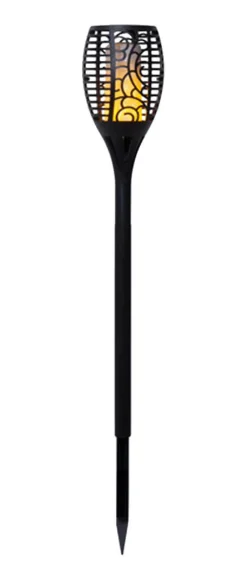 FLAME Solcellsfackla 54cm Svart