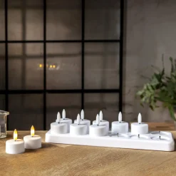 FLAMME CHARGE Värmeljus 12-pack 28,5cm