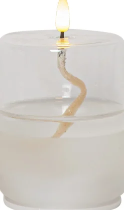 FLAMME FLOAT Lykta Batteri 13cm Klar