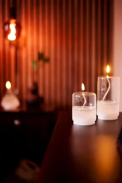 FLAMME FLOAT Lykta Batteri 17,5cm Klar