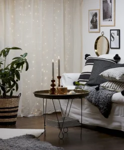 FLAMME LED Antikljus 2-pack 25cm Vit