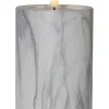 FLAMME MARBLE LED-Blockljus 15cm Grå