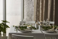 FLAMME MARBLE LED-Värmeljus 2-Pack 6cm Grå