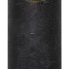 FLAMME RUSTIC LED-Blockljus 15cm Svart