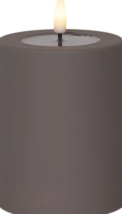 FLAMME SOFT LED-Blockljus 12,5cm LED Mullvad