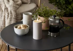 FLAMME SOFT LED-Blockljus 17,5cm LED Beige