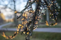 FLASHY Ljusslinga 16m 800LED Extra varmvit/Svart IP44