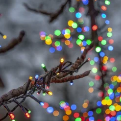 FLASHY Ljusslinga 30m 1500LED Flerfärgad/Svart IP44