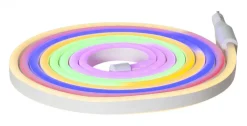 FLATNEON Ljusslang 3m Flerfärgad