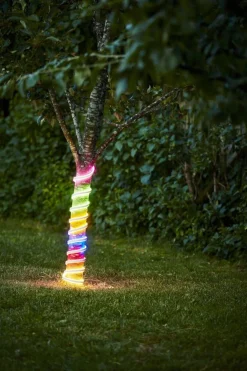 FLATNEON Ljusslang 3m Flerfärgad