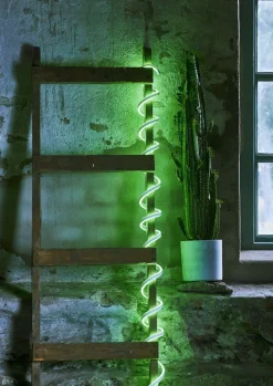 FLATNEON Ljusslang 5m Grön