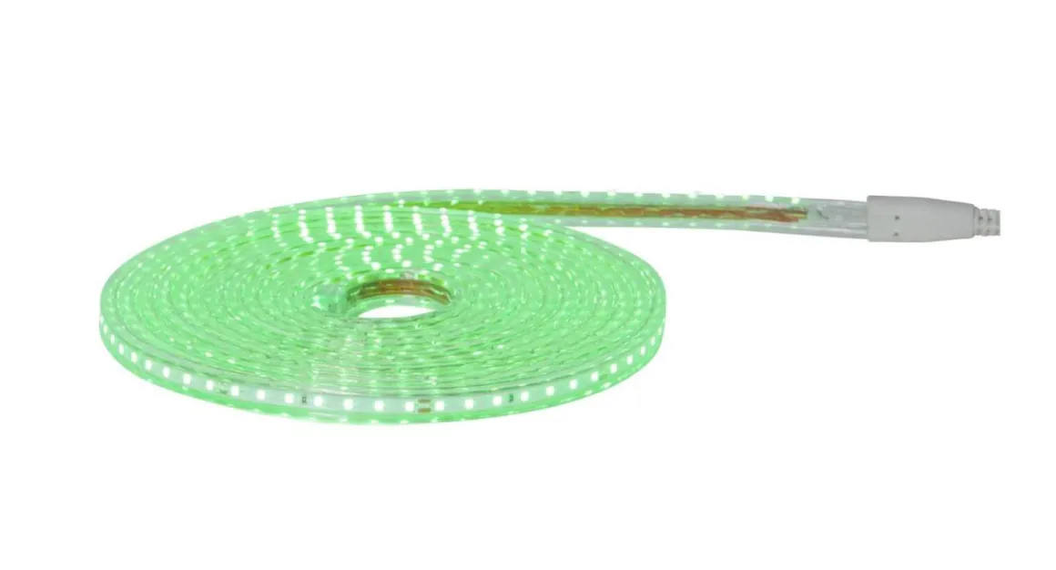 FLATSMDLED Ljusslang 5m 480LED Grön/Grön