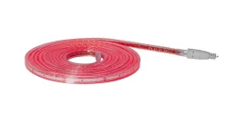 FLATSMDLED Ljusslang 5m 480LED Röd/Transparent